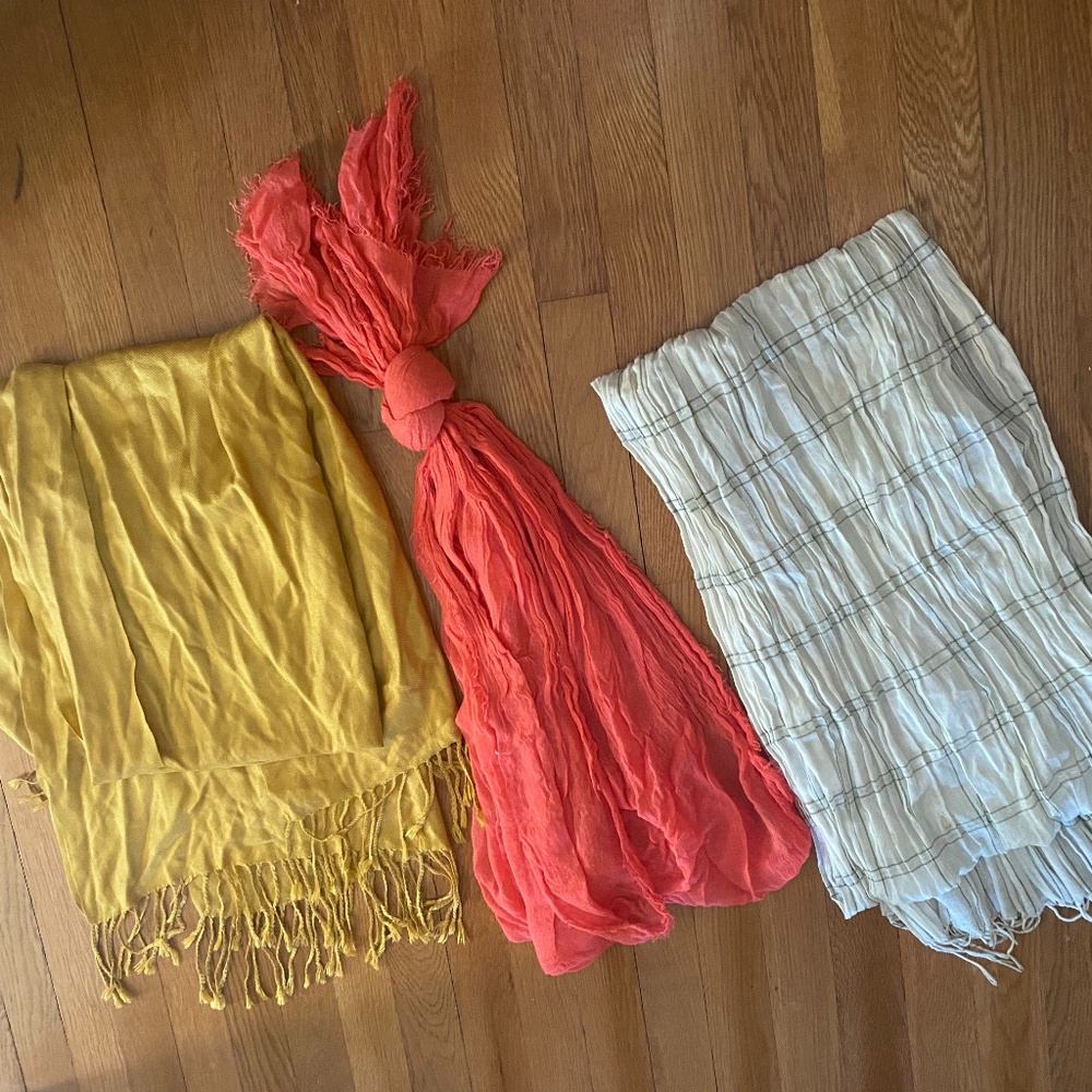 Bundle of 3 Scarves